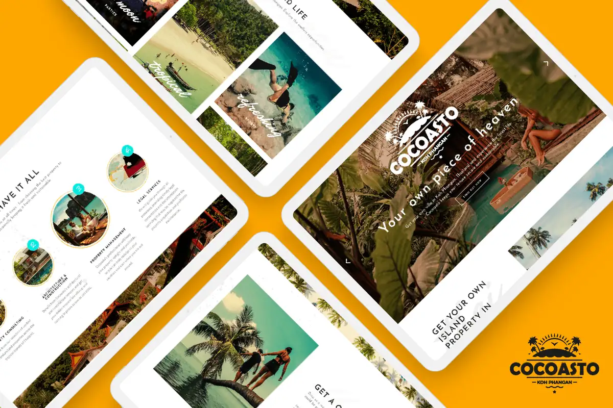 Cocoasto website design and development project by Yasen Rachev